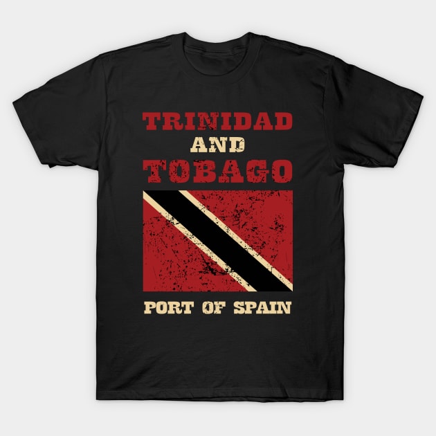 Flag of Trinidad and Tobago T-Shirt by KewaleeTee